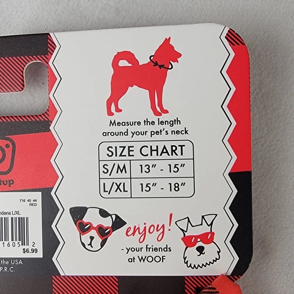 Woof stylish red